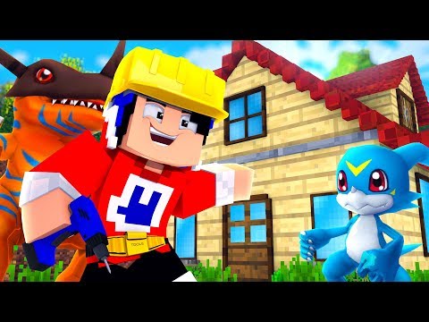 Minecraft: CASA DIGIMON - DIGIMON Ep.8 « Nitro »