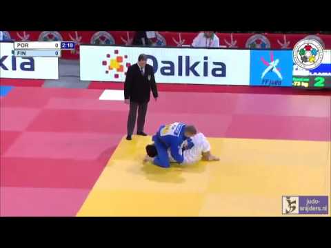 Judo 2014 Grand Slam Paris: Fernandes (POR) - Laamanan (FIN) [-73kg]