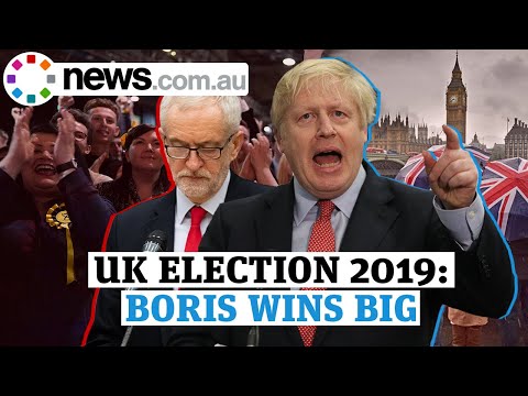 UK Election 2019: Boris Johnson wins conservative majority