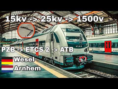 Rhein-IJssel Express RE19 Wesel(D) - Arnhem(NL) 2024 +Untertitel