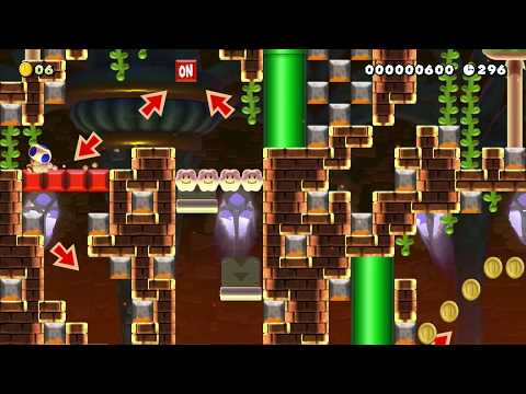 ~壁キックの達人を目指して~ Wall kick master by rαinβow/にじ - Super Mario Maker 2 - No Commentary 1bz