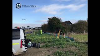 PPK Fixed Wing Drone on a Construction/Infrastructure Project