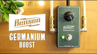 Video thumbnail for Benson Amps Germanium Boost by Pedal of the Day