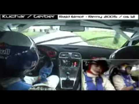 Kuchar on board Elmot 2005