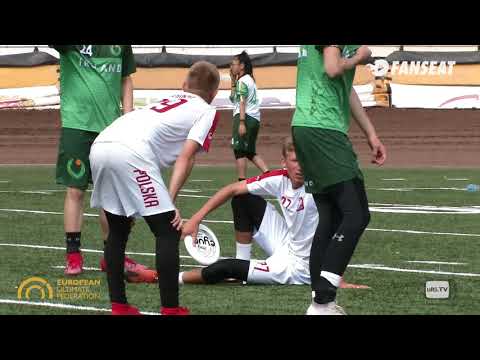 Ireland v Poland MINITRON MOMENT Euro Youth Ultimate Championships