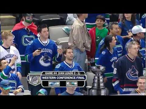 Canuck Nation in San Jose - R3G4 2011 Playoffs - 05.22.11 - HD