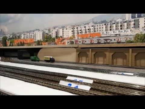 #41 Faller Car System - Track construction with magnetic tape & station ride