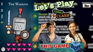 We Play TerraClash - This Game Gets Dicey w Paula & Matthew  #sponsored by TerraClash Game