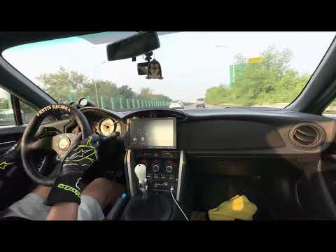 HKS supercharged GT86 BRZ iPhone 14 pro max 4K video test (raw footage)