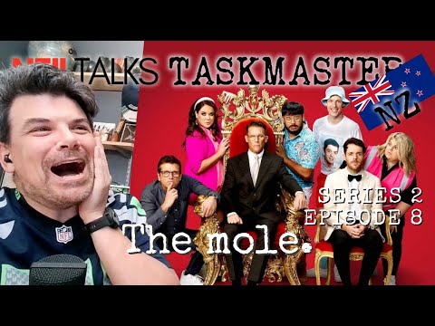 A Canadian watches Taskmaster NZ!  Series 2 - Episode 8 Reaction (time travel and the balloon mole)