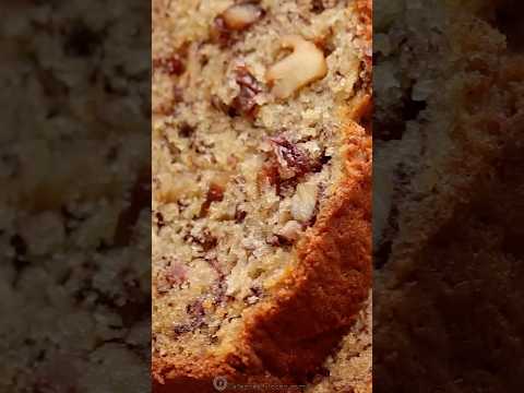 Easy BANANA BREAD Recipe #shorts