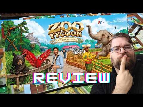 Zoo Tycoon: The Board Game - Review of Adaptation of the videogame classic for the hardcore gamers