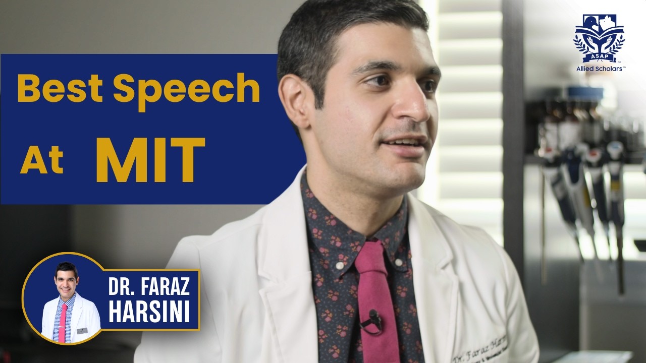 Best Speech You Will Ever Hear: Dr. Faraz Harsini at MIT on Our Biggest Blind Spot