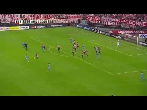 GOL DE SOLARI -(2-0)- Estudiantes vs Arsenal - Primera División 2017