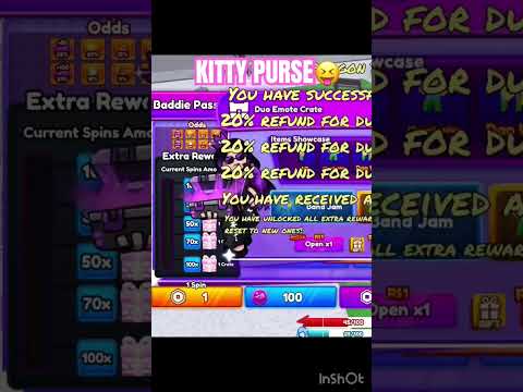 TRYING TO GET KITTY PURSE #robloxbaddies #roblox #mm2 #baddiesroblox #dti #baddies #shorts