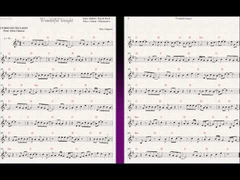download lagu mp3 mp4 Wonderful Tonight Partitura, download lagu Wonderful Tonight Partitura gratis, unduh video klip Wonderful Tonight Partitura