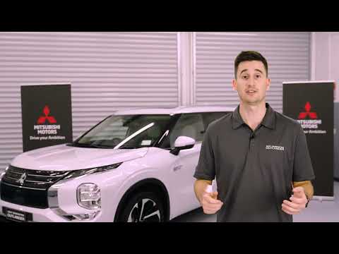 How to use the tyre repair kit on the Mitsubishi Outlander PHEV