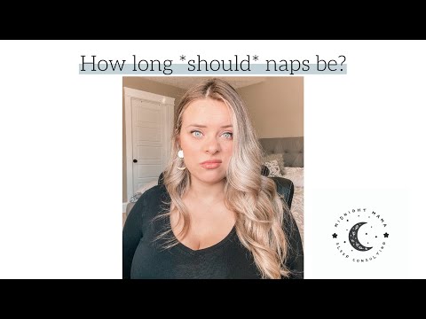 How long *should* naps be?