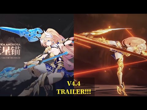 Version 4.4 Trailer New S Rank Durandal Dea Anchora & Dark Fu Hua In Honkai Impact 3