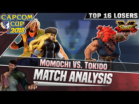SFV AE Match Analysis: Capcom Cup 2018 TOP 16 - Momochi vs. Tokido