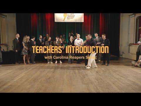 BCN Shag Festival 2023 - Teachers' Intro with Carolina Reapers Swing