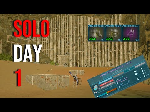 DOMINATING INX 2man Solo - Day 1 - Ep 1 - Ark unofficial PvP