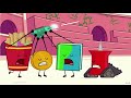Coiny Book Fries And Pin Fight For The Shrink Ray Until They Accidentally Shrunk The Birdhouse