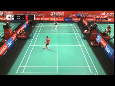 Day 5 Djarum Superliga 2015 Maria Febe Kusumastuti vs Ayumi Mine