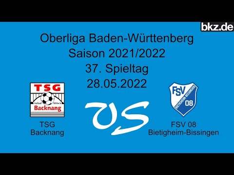 Fußball-Oberliga: TSG Backnang - FSV 08 Bietigheim-Bissingen