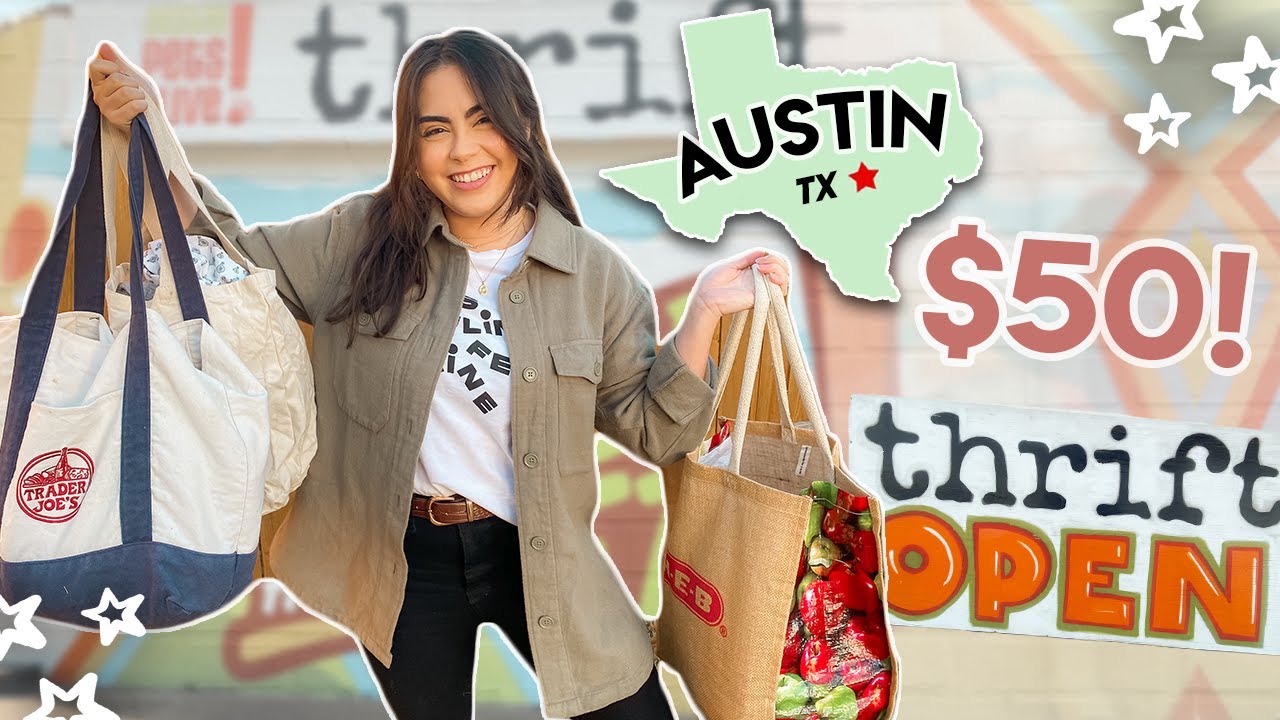 $50 THRIFT TRIP IN AUSTIN, TX // TOTAL SCORE OR MAJOR BORE?!