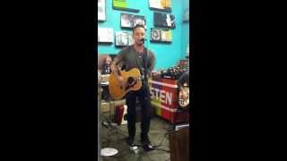 Dave Hause "The Great Depression". M-Theory Music In-Store. 10/14/2013