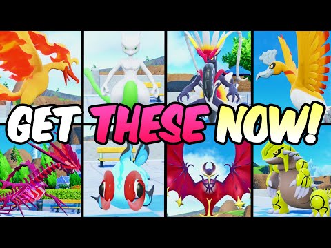 Get ALL 66 Shiny Legendary Pokemon in Scarlet Violet