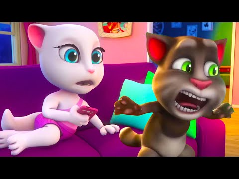 Talking Tom 😂 Szkolne Przygody, Śmiech i Zabawa! 🎒🍿 Super Toons TV - Bajki Po Polsku