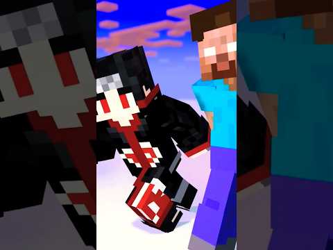 "Herobrine vs Itachi: Epic Devil Face Showdown!" #viral #Minecraft