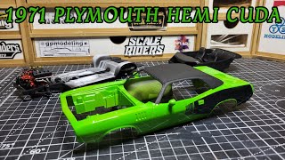 Revell 1971 Plymouth Hemi Cuda (update no, 2)