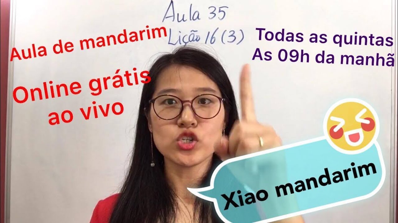 Aula 035 do curso de mandarim online grátis (Lição 16 parte 3). (Corrigido)