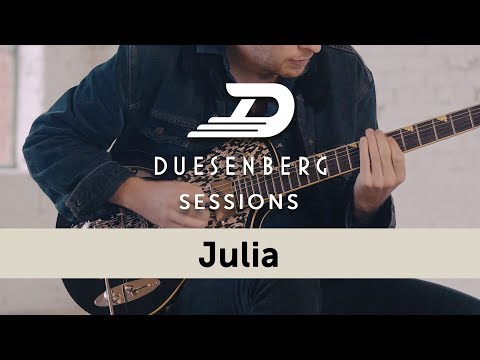 Duesenberg Julia Black Electric Guitar with Case image 9