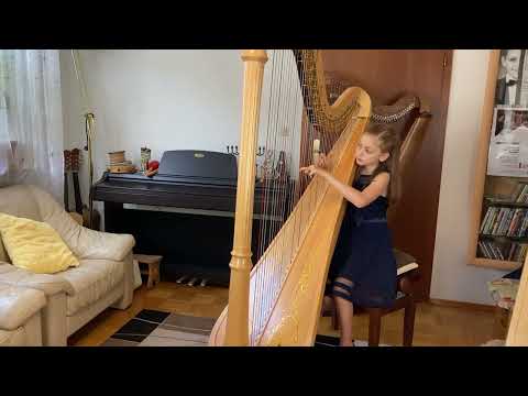 Mchedelov  - Aljonushka. Aryana Devine - 8-year old harpist.