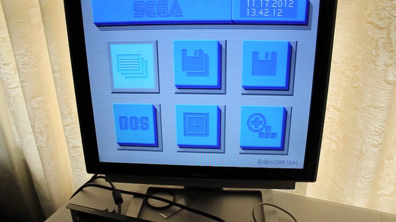 Sega TeraDrive Model 2 XTIDE Boot Success