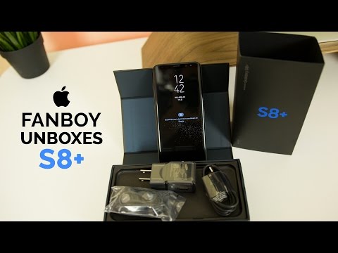 Apple Fanboy Unboxes Samsung Galaxy S8+ (First Impressions Review) | Galaxy S8 Unboxing + Setup Video