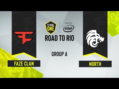 CS:GO - FaZe Clan vs. North [Overpass] Map 1 - ESL One: Road to Rio - Group B - EU