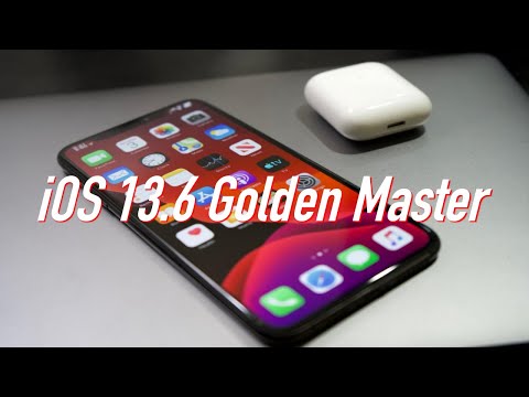 O iOS 13.6 GM CHEGOU A PARTIR DO iPhone 6S | 👍🏾 🇧🇷 📲