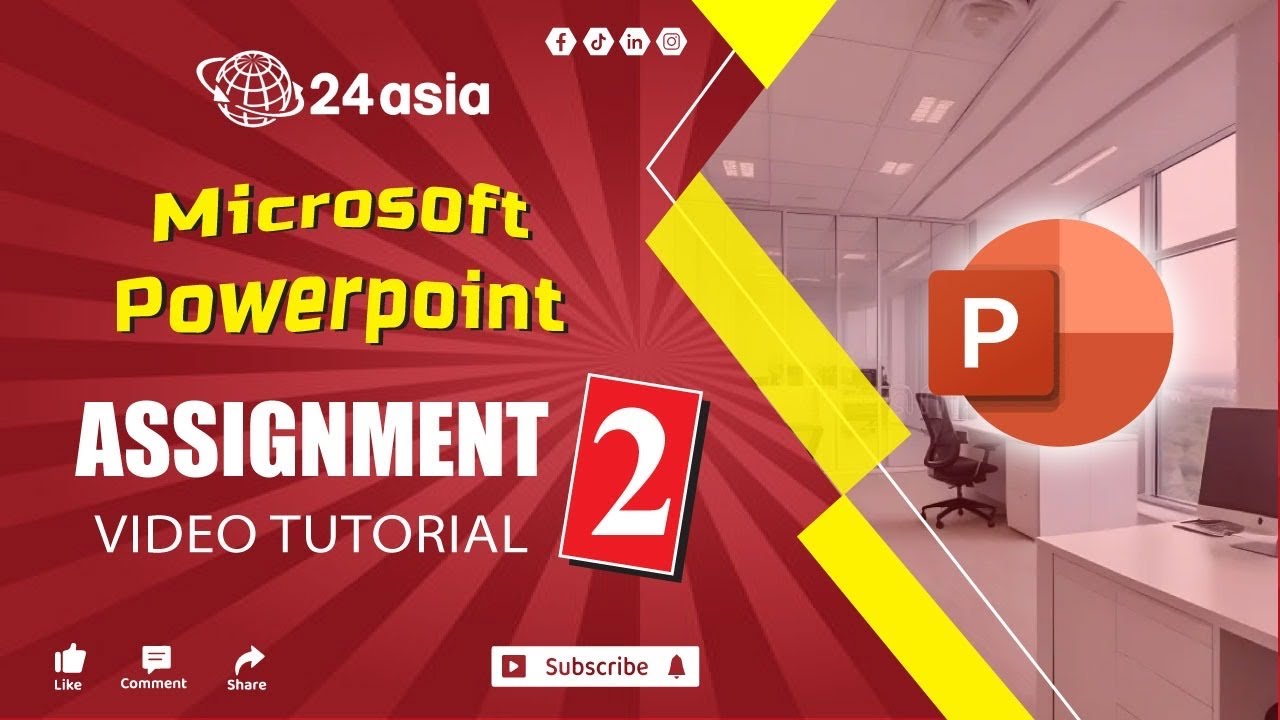 Microsoft PowerPoint Assignment 02 | Video Tutorial 