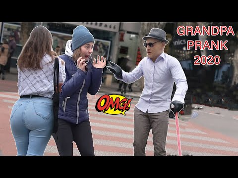 Psycho Old Man Scare Prank! - GRANDPA in Public Prank