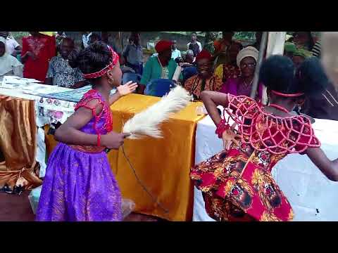 Talented Girl dancing Ogene sound Ada Igbo