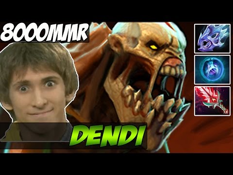 Dendi 8000 MMR Plays Lifestealer vol 1 - Dota 2