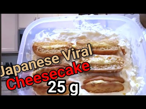 My Videos Suck But I'm Posting My Japanese Viral 2-Ingredient Cheesecake Hack-ish