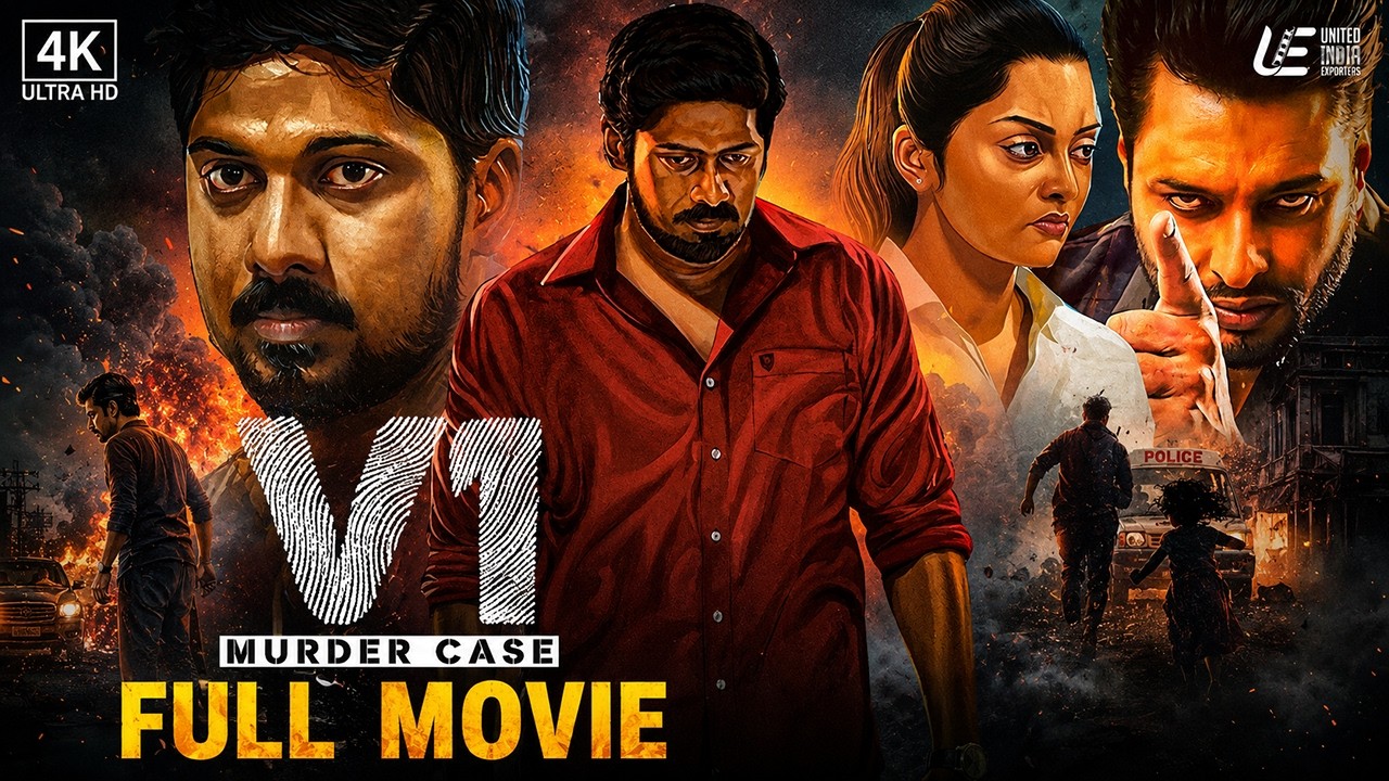 V1 Murder Case | 4K Full Movie - Tamil | Ram Arun Castro | Vishnupriya | Crime Thriller