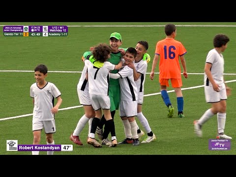 Gandzasar-Yerevan 11 (1-5) Academy 1-11 (17.04.23) 2022-23 AJC U12/M1, Matchday 12