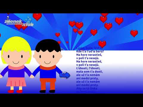 Láska, bože, láska - karaoke klip